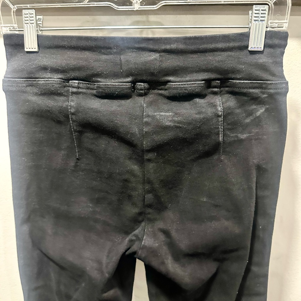 Frame JetSet Crop Mini Boot Pintuck Flare Jean Size 1 - Picture 6 of 11